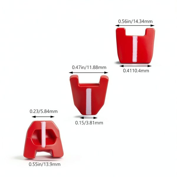 YETTAT No-Mar Pad Kit for Milwaukee M-18 Nailers Durable-1