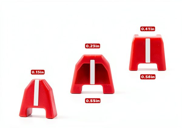 Follde Rubber Nose Cushion Tips Milwaukee M18 Nailer No Mar-1
