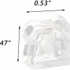 Aries Yellow Nailer Tip White 10 Pcs Air Nailer Accessory-1