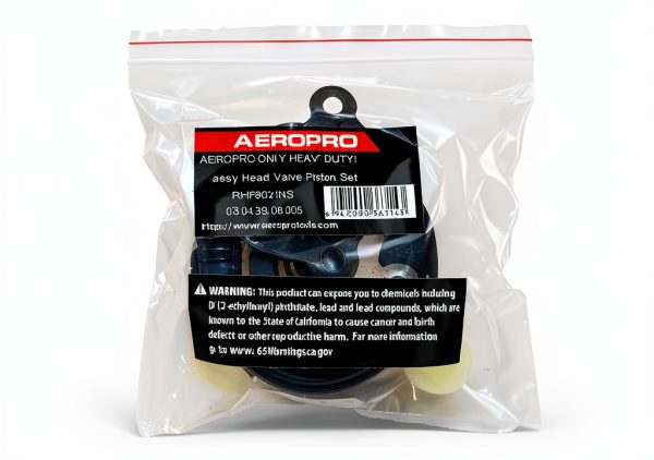 AeroPro Air Nailer Cap Stainless Steel Round Black-1