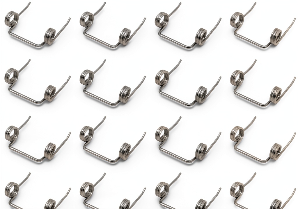 Gugaguga coil nailer feeder spring displayed with compatible nailer
