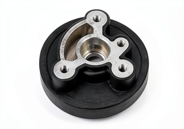 AeroPro Air Nailer Cap Stainless Steel Round Black-0
