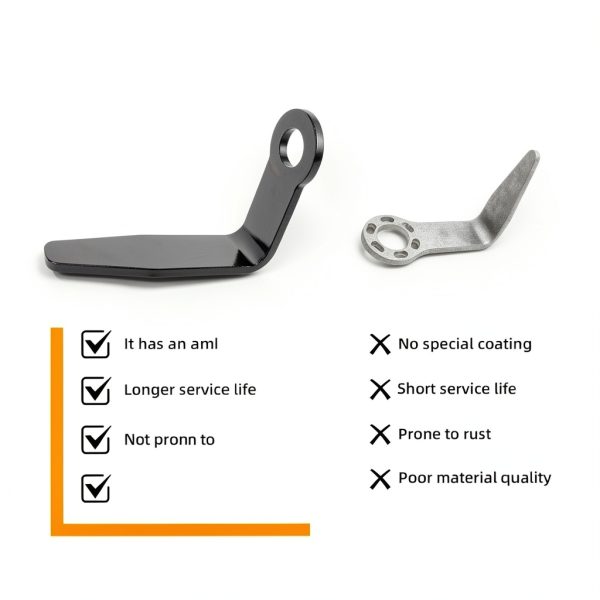 ToMur Aluminum Air Tool Hook L-Shaped Pneumatic Accessory-5
