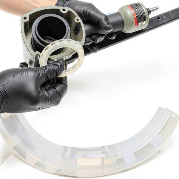 Delixike PU Collar 910767 Air Nailer Accessory Clear-2