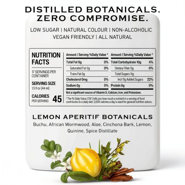 Abstinence Lemon Aperitif Non-Alcoholic Drink Curated-1