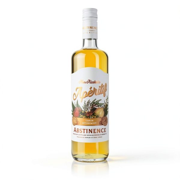Abstinence Lemon Aperitif Non-Alcoholic Drink Curated-0