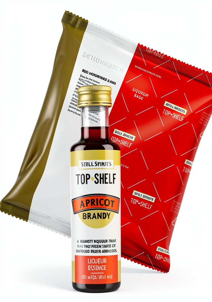 Premium Liqueur Bottle displayed on a polished bar counter