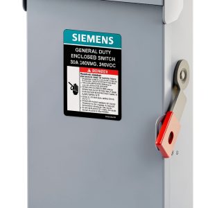 Siemens GF321NRLA 30A 3-Pole 240V Safety Switch with IP54 Enclosure-0