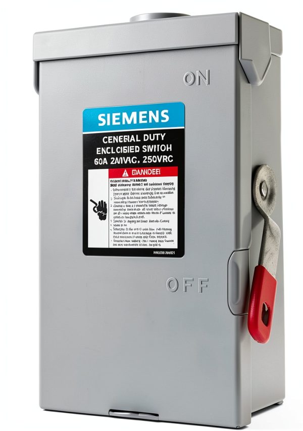SIEMENS 2P 30A 240V Safety Switch Outdoor Non Fusible-0