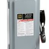 Square D HU361 Heavy Duty Safety Disconnect Switch Steel 30A 600V-0