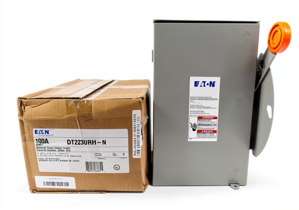 Eaton 100 Amp 120/240V 24,000W Double-Throw Safety Switch-2