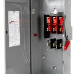 SIEMENS HF324N 200-Amp, 3 Pole, 240-volt, 4 Wire, Fused Heavy Duty, Type 1, Gray-0