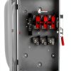 SIEMENS HF324N 200-Amp, 3 Pole, 240-volt, 4 Wire, Fused Heavy Duty, Type 1, Gray-1