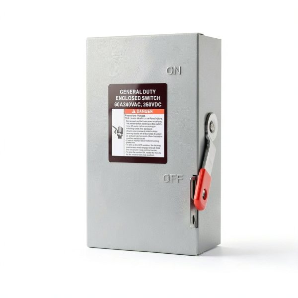 2P 60A 120/240V WINWIN Phase Outdoor Non Fusible Safety Switch-3