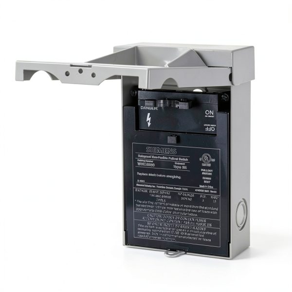 Siemens WNC2060 60A 240V Pull Out AC Disconnect Non-Fused Outdoor-2