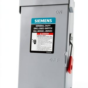 SIEMENS 2P 60A 240V Safety Switch Outdoor Non Fusible General Duty-0