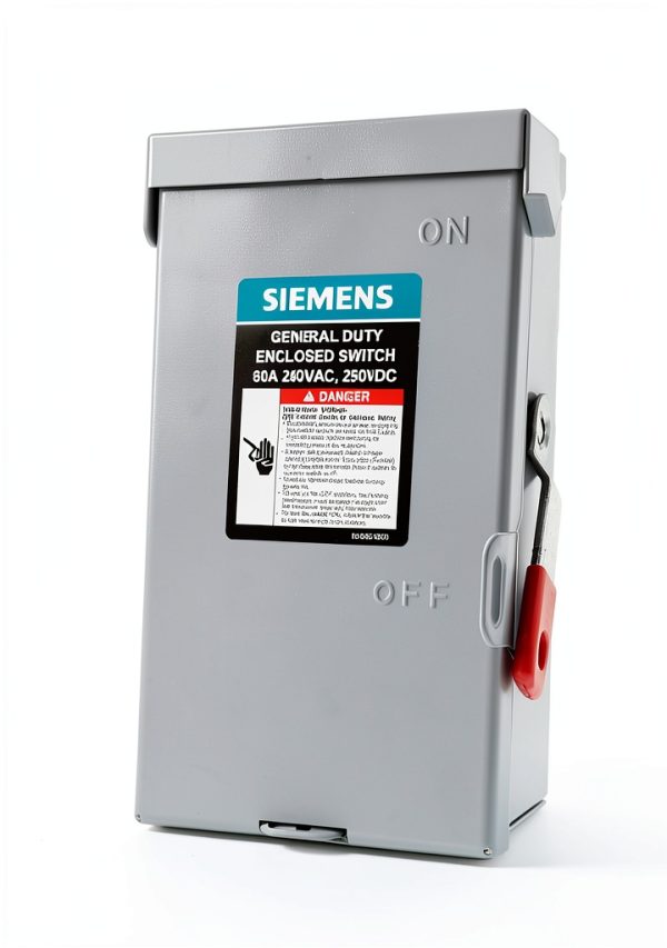 SIEMENS 2P 60A 240V Safety Switch Outdoor Non Fusible General Duty-0