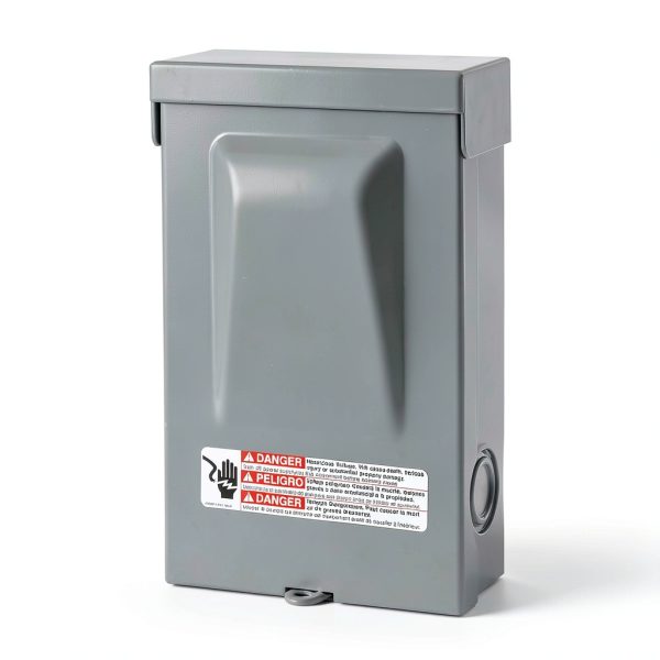 Siemens WNC2060 60A 240V Pull Out AC Disconnect Non-Fused Outdoor-3